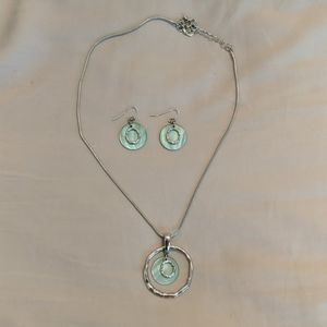 Lia Sophia Blue Circle Set